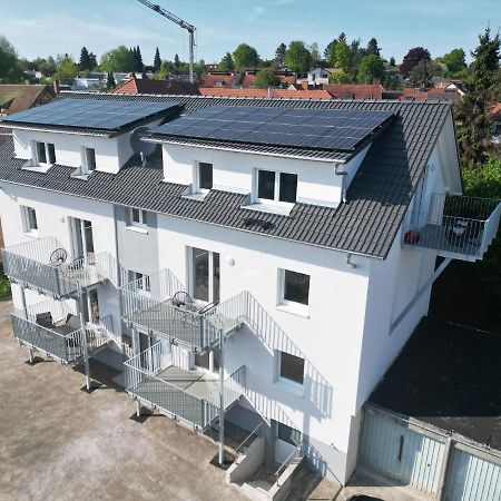 Exklusive Neubauwohnung Mit Wundervoller Aussicht Naehe Europapark Und Rulantica Burgheim Exterior foto